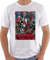 Camisa Camiseta Os Guardiões Da Galaxia Filme Nerd Anime Hq