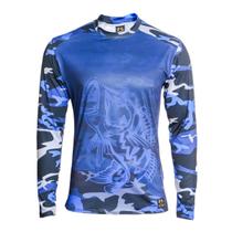 Camisa Camiseta Pesca Masculina Proteção Solar Uv50+