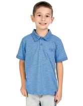 Camisa Camiseta Polo Infantil Malha Molinê Nº 4 Ao 10