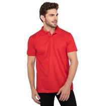 Camisa Camiseta Polo Masculina Vermelha