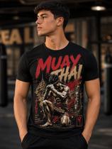 Camisa camiseta preta muay Thai luta treino lutador barato - Dogs Camisa camiseta preta muay Thai luta treino lutador barato - Dogs