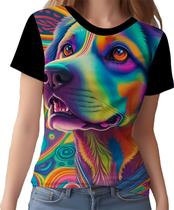 Camisa Camiseta Rave Cachorro Psicodélico Good Vibe Psico 13 Camisa Camiseta Rave Cachorro Psicodélico Good Vibe Psico 13