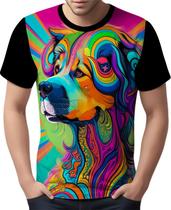 Camisa Camiseta Rave Cachorro Psicodélico Good Vibe Psico 4 Camisa Camiseta Rave Cachorro Psicodélico Good Vibe Psico 4