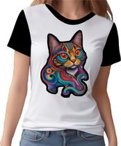 Camisa Camiseta Rave Gato Psicodélico Good Vibe Psicodeli 22 Camisa Camiseta Rave Gato Psicodélico Good Vibe Psicodeli 22