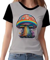 Camisa Camiseta Rave Jardim Psicodélico Good Vibe Cogumel 11 Camisa Camiseta Rave Jardim Psicodélico Good Vibe Cogumel 11