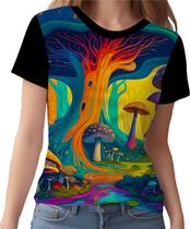 Camisa Camiseta Rave Jardim Psicodélico Good Vibes Psico 12