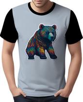 Camisa Camiseta Rave Urso Psicodélico Arco Iris Good Vibes 4