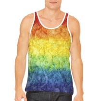 Camisa Camiseta Regata Orgulho Gay Lgbt Amor Arco Iris - PRIMUS