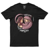 Camisa Camiseta Religiosa Encontro De Dor E Amor