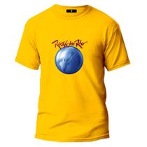 Camisa Camiseta Rock In Rio 2022 Edição Limitada Brazil Logo