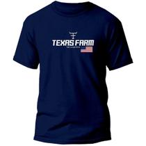 Camisa Camiseta Rodeio Country Masculino 100% Algodão Texas Farm Estados Unidos