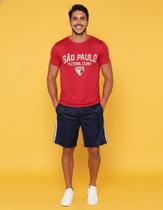 Camisa Camiseta São Paulo FC Masculina Algodão Oficial Licenciada Camisa Camiseta São Paulo FC Masculina Algodão Oficial Licenciada