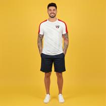 Camisa Camiseta São Paulo FC Masculina Fast Oficial Licenciada Escudo Bordado Camisa Camiseta São Paulo FC Masculina Fast Oficial Licenciada Escudo Bordado