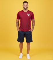 Camisa Camiseta São Paulo FC Masculina Oficial Licenciada Escudo Bordado Camisa Camiseta São Paulo FC Masculina Oficial Licenciada Escudo Bordado