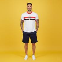 Camisa Camiseta São Paulo FC Masculina Stencil Oficial Licenciada