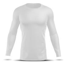 Camisa Camiseta Segunda Pele Blusa Masculina Feminina Térmica RashGuard Longa Academia Futebol Blusa