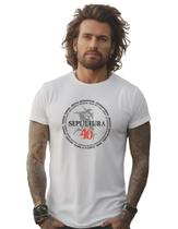 Camisa Camiseta Sepultura 40 anos