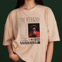 Camisa Camiseta Show The Weeknd Malha Premium 100% Algodã Unissex Confortável