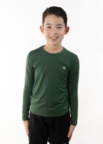 Camisa/Camiseta Térmica Manga Longa Infantil UV50