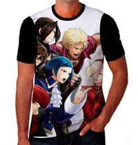 Camisa Camiseta The King Of Fighter Desenho Infantil Anime 6_x000D_
