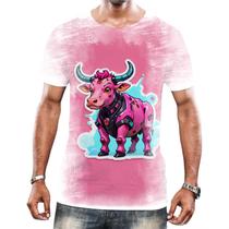 Camisa Camiseta Tshirt Animais Cyberpunk Vaca Boi Bovinos Camisa Camiseta Tshirt Animais Cyberpunk Vaca Boi Bovinos