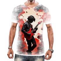 Camisa Camiseta Tshirt Animais Guitarrista Guitarra Música 4