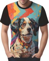 Camisa Camiseta Tshirt Cachorro Pop Art Realismo Cão HD 1