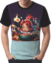 Camisa Camiseta Tshirt Chefe Men.ina Cozinheira Cozinha 1