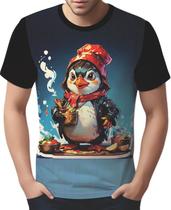 Camisa Camiseta Tshirt Chefe Pinguim Cozinheiro Cozinha 2