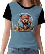 Camisa Camiseta Tshirt Chefe Pitbull Cozinheiro Cozinha 3