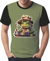 Camisa Camiseta Tshirt Chefe Sapo Cozinheiro Cozinha 1