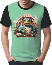 Camisa Camiseta Tshirt Chefe Tartaruga Cozinheira Cozinha 1