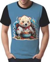 Camisa Camiseta Tshirt Chefe Urso Cozinheiro Cozinha HD 5