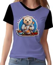 Camisa Camiseta Tshirt Chefe Urso Cozinheiro Cozinha HD 6