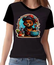 Camisa Camiseta Tshirt Chefe Urso Cozinheiro Cozinha HD 9