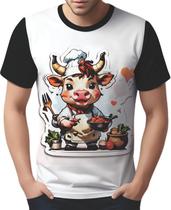 Camisa Camiseta Tshirt Chefe Vaquinha Cozinheira Cozinha 2