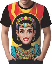 Camisa Camiseta Tshirt Cleopatra Pop Art Egito Egipcia HD 1