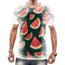 Camisa Camiseta Tshirt Coleção de Frutas Melancias Melão 5