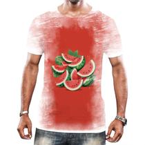 Camisa Camiseta Tshirt Coleção de Frutas Melancias Melão 6