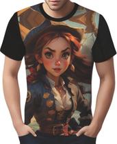 Camisa Camiseta Tshirt Estampa Pirata Alto Mar Navios HD 2 Camisa Camiseta Tshirt Estampa Pirata Alto Mar Navios HD 2