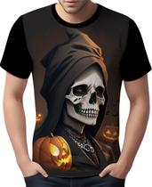 Camisa Camiseta Tshirt Halloween Esqueletos Caveiras HD 4