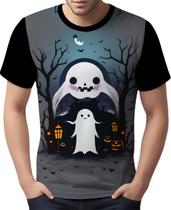 Camisa Camiseta Tshirt Halloween Fantasma Assombrações 9 Camisa Camiseta Tshirt Halloween Fantasma Assombrações 9