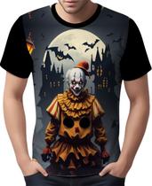Camisa Camiseta Tshirt Halloween Palhaço Assustador Terror 0
