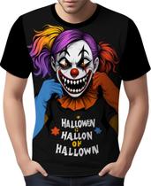 Camisa Camiseta Tshirt Halloween Palhaço Assustador Terror 6
