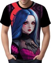 Camisa Camiseta Tshirt Halloween Vampira Sangue Fantasia 5