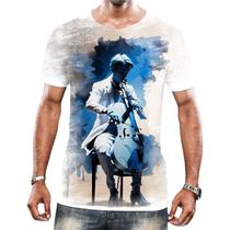 Camisa Camiseta Tshirt Instrumento Corda Violoncelo Arte 2