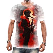 Camisa Camiseta Tshirt Instrumento Saxofone Saxofonista HD 4 Camisa Camiseta Tshirt Instrumento Saxofone Saxofonista HD 4