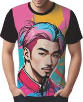 Camisa Camiseta Tshirt K-pop Moda Coreana Pop Art Ásia 10