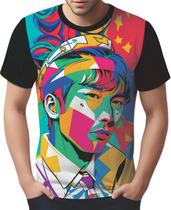 Camisa Camiseta Tshirt K-pop Moda Coreana Pop Art Ásia 4