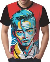 Camisa Camiseta Tshirt K-pop Moda Coreana Pop Art Ásia 9 Camisa Camiseta Tshirt K-pop Moda Coreana Pop Art Ásia 9
